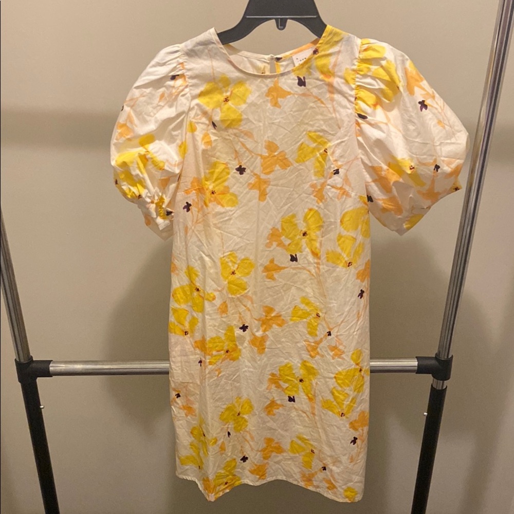 Floral Puff Sleeve Dress